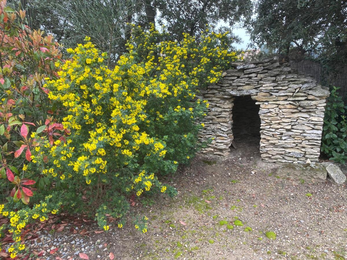 Chambre D'Hotes Les Cigales Comps  Exteriör bild