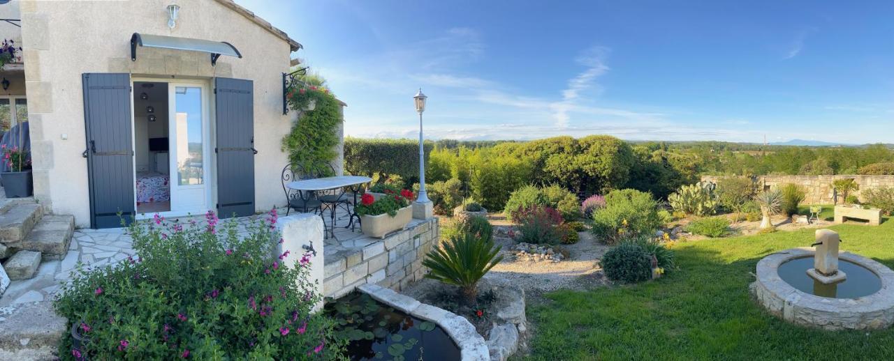 Chambre D'Hotes Les Cigales Comps  Exteriör bild